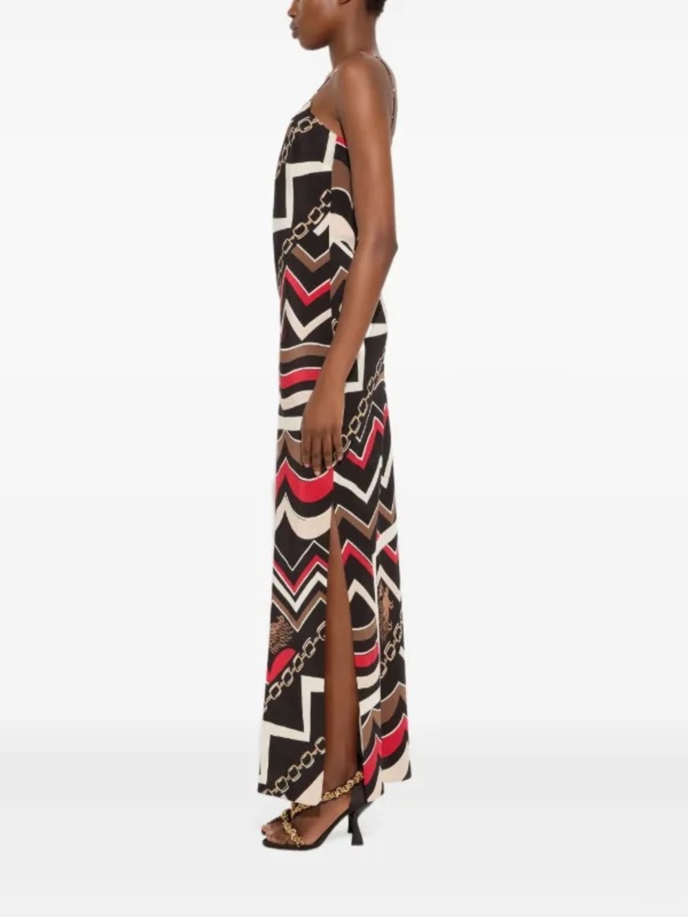 PUCCI Istrice-print long dress - Picture 3 of 14